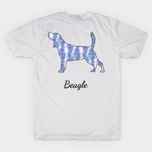 Beagle Mom Tropical T-Shirt